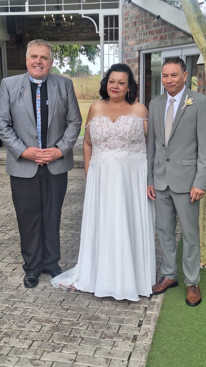 Wedding ceremony by Dr. Gerrit Rademeyer in Mtubatuba