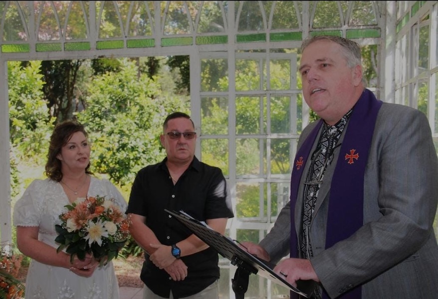 Wedding ceremony by Dr. Gerrit Rademeyer in Mtubatuba