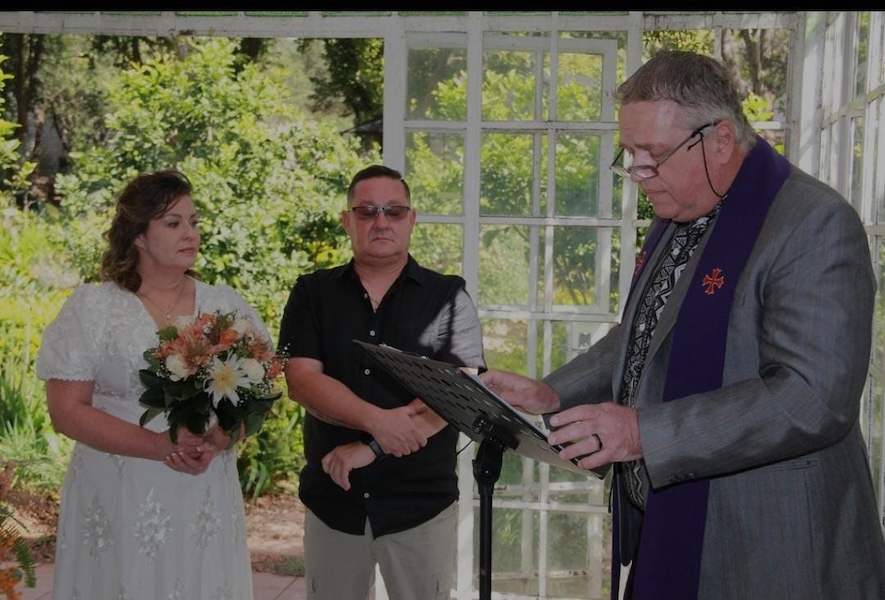 Wedding ceremony by Dr. Gerrit Rademeyer in Mtubatuba