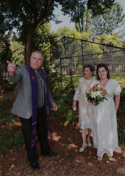 Wedding ceremony by Dr. Gerrit Rademeyer in Mtubatuba