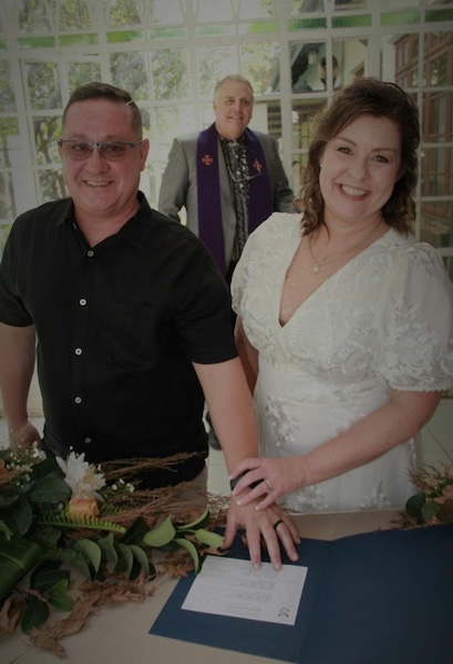 Wedding ceremony by Dr. Gerrit Rademeyer in Mtubatuba
