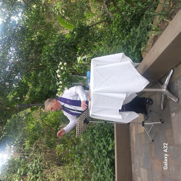 Wedding ceremony by Dr. Gerrit Rademeyer in Mtubatuba