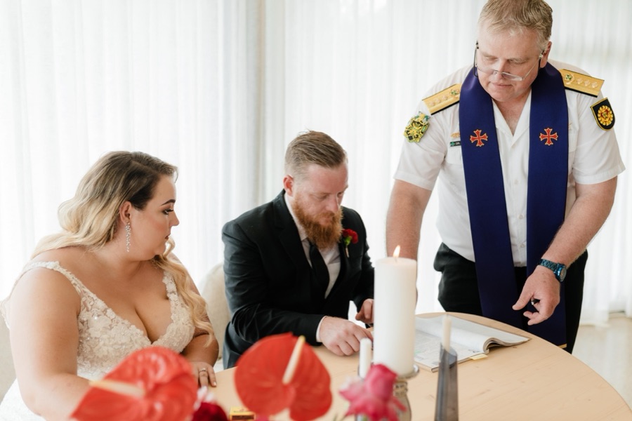 Wedding ceremony by Dr. Gerrit Rademeyer in Mtubatuba