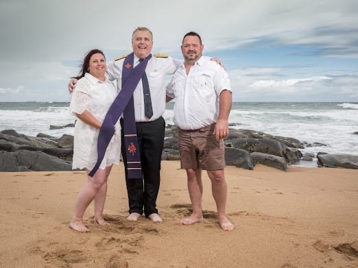 Wedding ceremony by Dr. Gerrit Rademeyer in Mtubatuba