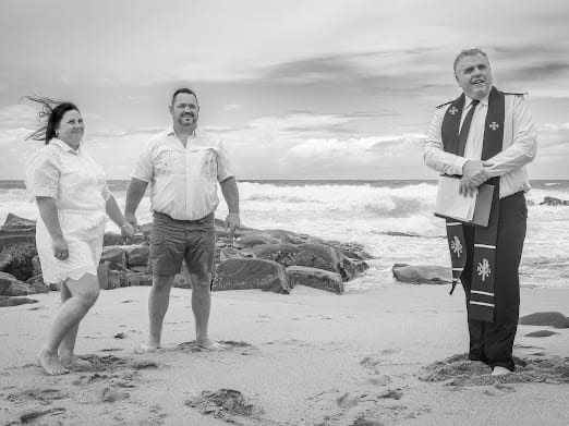 Wedding ceremony by Dr. Gerrit Rademeyer in Mtubatuba