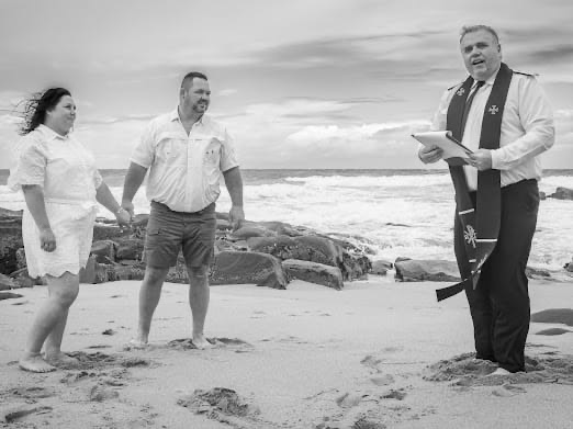 Wedding ceremony by Dr. Gerrit Rademeyer in Mtubatuba