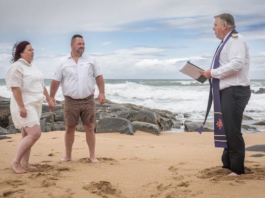 Wedding ceremony by Dr. Gerrit Rademeyer in Mtubatuba