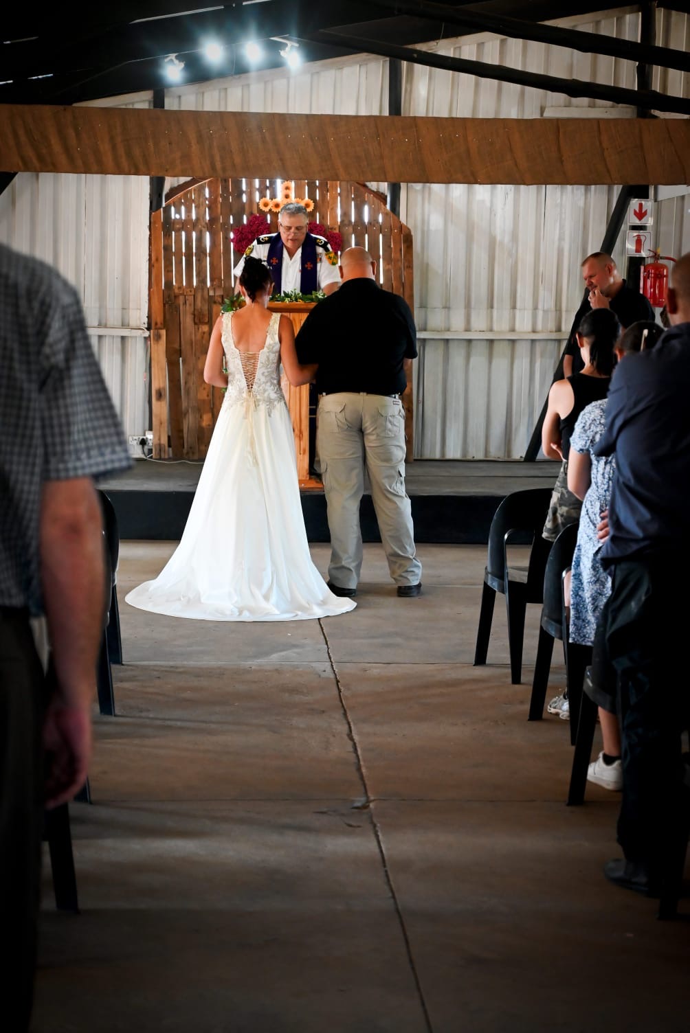 Wedding ceremony by Dr. Gerrit Rademeyer in Mtubatuba