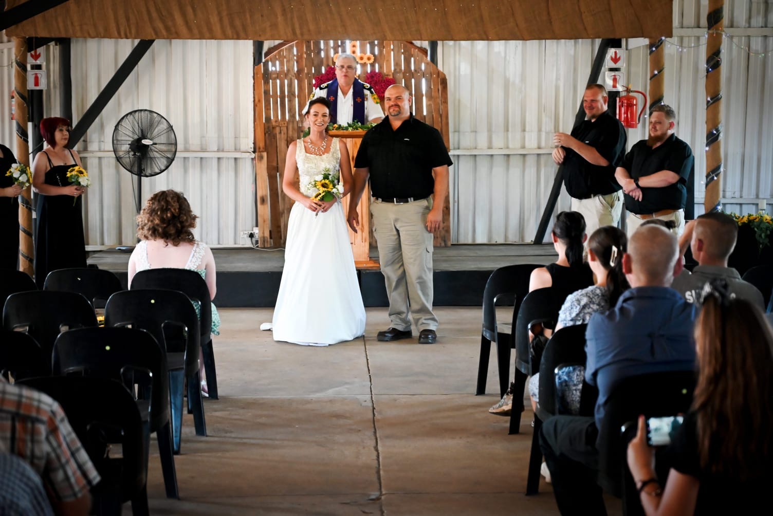 Wedding ceremony by Dr. Gerrit Rademeyer in Mtubatuba
