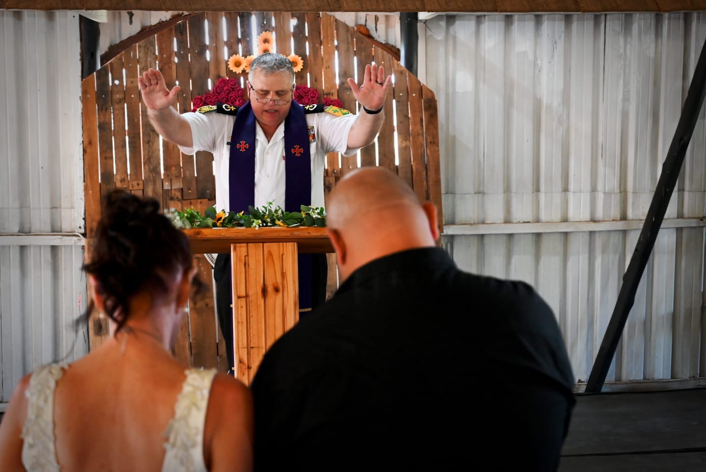 Wedding ceremony by Dr. Gerrit Rademeyer in Mtubatuba